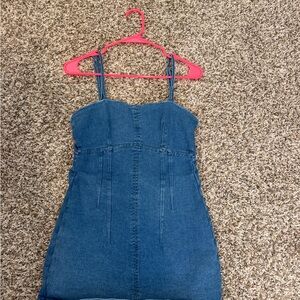 Blue Denim Dress